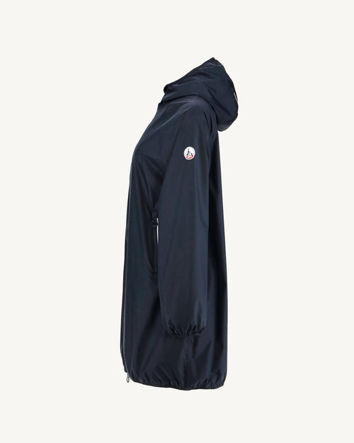 Imperméable long à capuche Marine Copenhagen - JOTT - 2