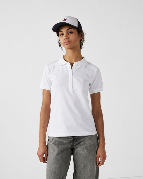 Polo femme Blanc May - JOTT - 3