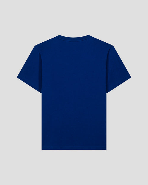 T-shirt à col rond homme en coton Bleu cobalt Pedro - JOTT - 3