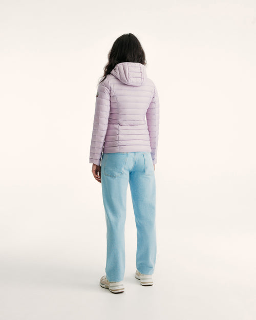 Doudoune légère à capuche Mauve pâle Cloe - JOTT - 2