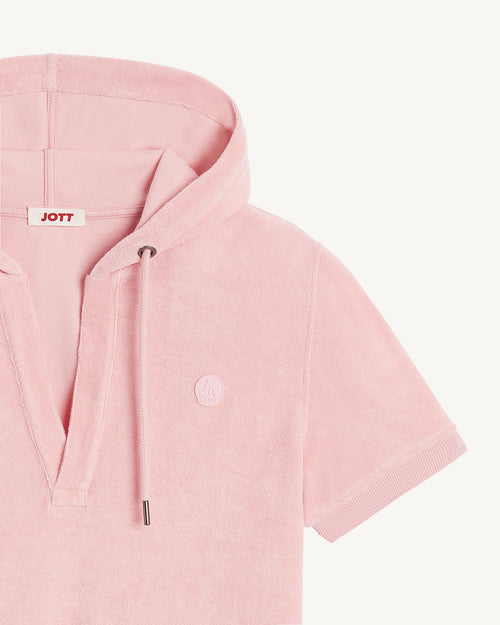Robe éponge Rose pêche Meg 2.0 - JOTT - 3