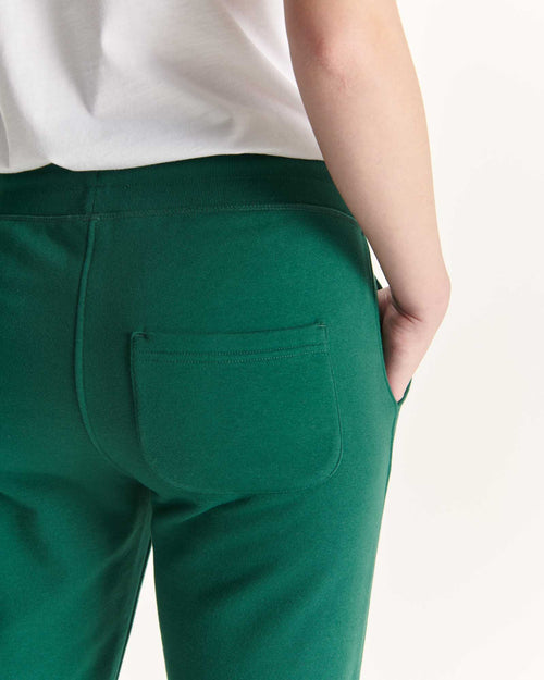 Jogging en coton biologique Vert foncé Valparaiso - JOTT - 4