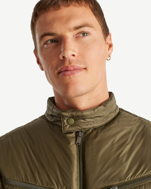 Doudoune coupe motard Army David - JOTT - 3