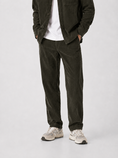 Pantalon chino Army foncé Mayeul