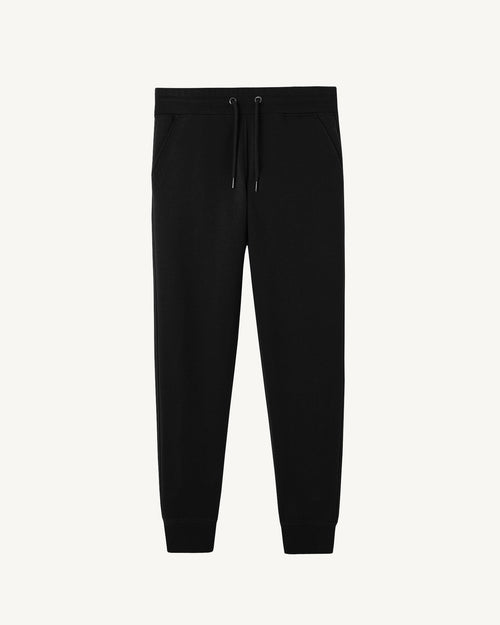 Pantalon de sport femme en coton biologique Noir Valparaiso - JOTT - 2