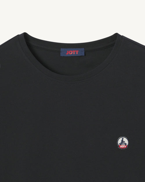 T-shirt homme en coton biologique Noir Pietro - JOTT - 2