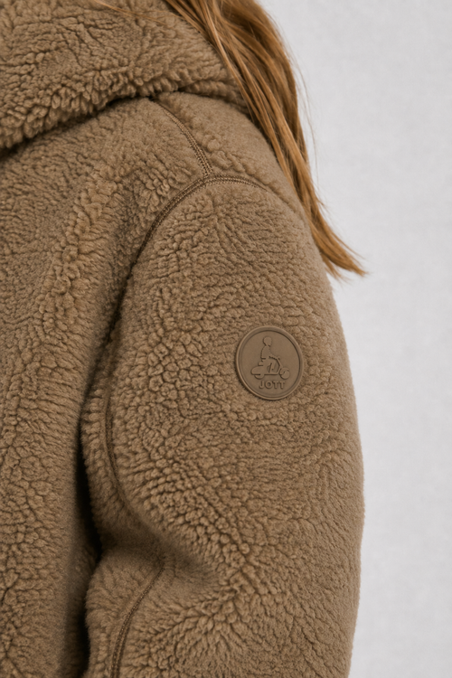 Doudoune sherpa Grand Froid Beige fumé Sherry