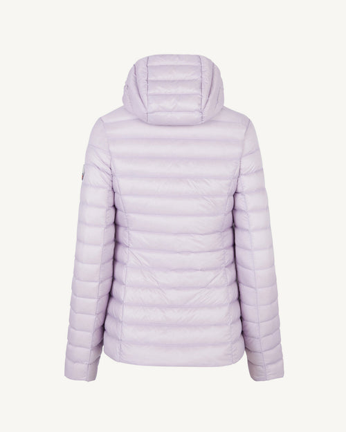 Doudoune légère à capuche Mauve pâle Cloe - JOTT - 4