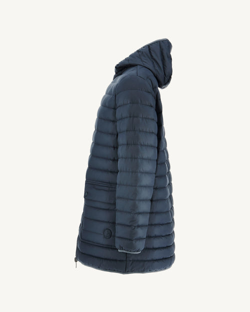 5-in-1 reversible hooded parka Navy Gobi - JOTT - 5