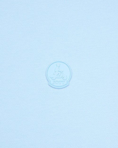 Katoenen polo Glacierblauw Alvaro - JOTT - 3