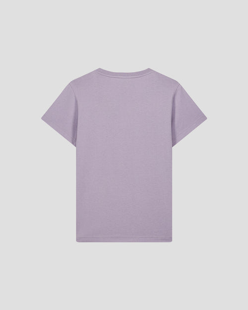 T-shirt à col rond femme en coton Encens violet Angel 2.0 - JOTT - 3