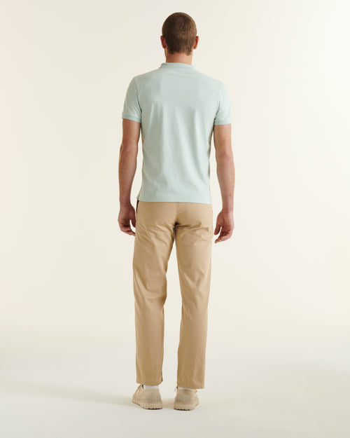 Polo en coton biologique Menthe poivrée Marbella - JOTT - 2