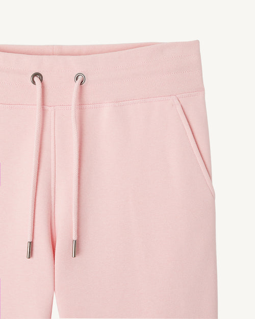 Jogging en coton biologique Rose pêche Valparaiso - JOTT - 5