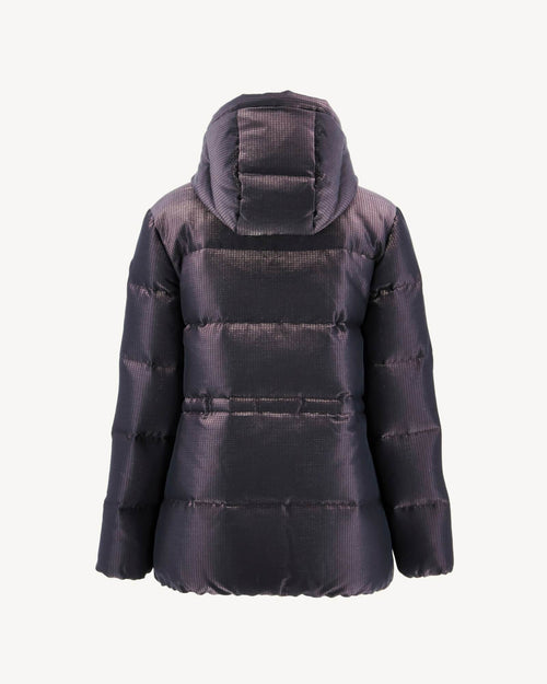 Doudoune à capuche Grand Froid Christmas violet Laponi - JOTT - 5