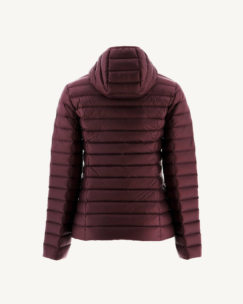 Doudoune légère à capuche Aubergine Cloe - JOTT - 4