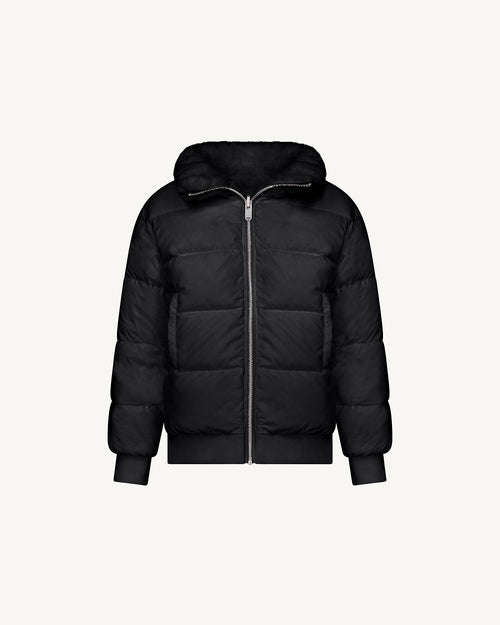 Doudoune réversible Grand Froid enfant Noir Vali 2.0 Ffur - JOTT - 2