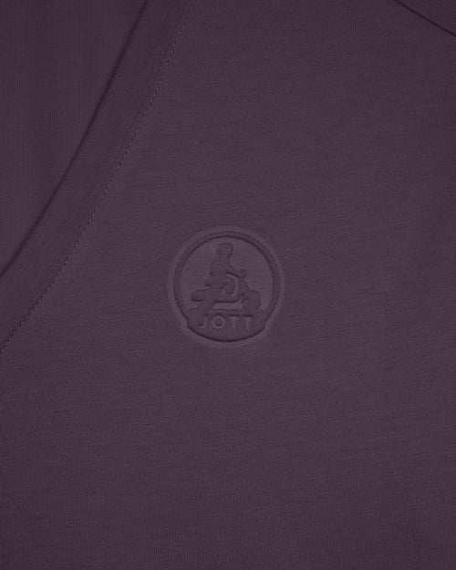 Dames-T-shirt met V-hals van katoen Figue Sofia - JOTT - 2