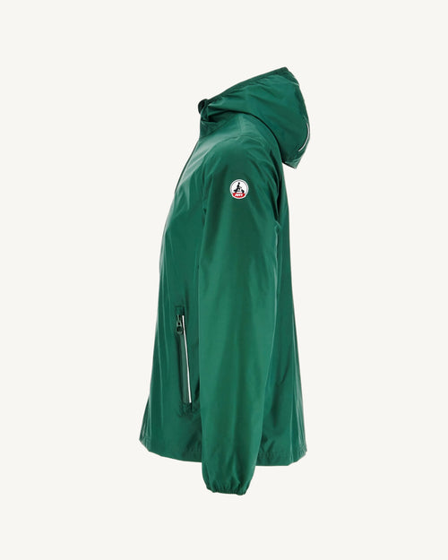 Imperméable à capuche paquetable Vert foncé Manille - JOTT - 3