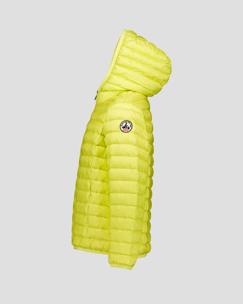 Doudoune légère à capuche enfant Jaune élexir Hugo - JOTT - 3