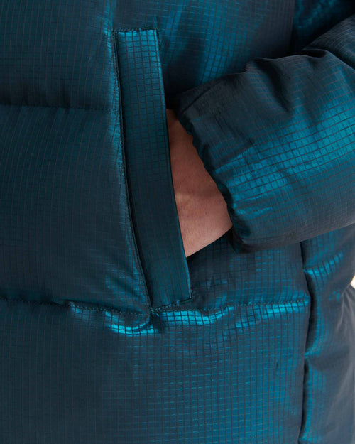 Doudoune Grand Froid Christmas bleu Happy - JOTT - 2