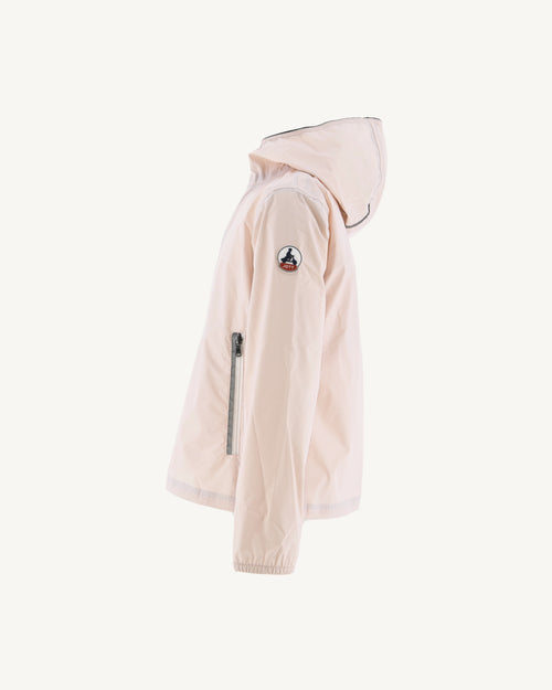 Imperméable à capuche Rose clair enfant Madeira - JOTT - 2