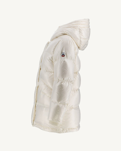 Doudoune à capuche Blanc Santa - JOTT - 2