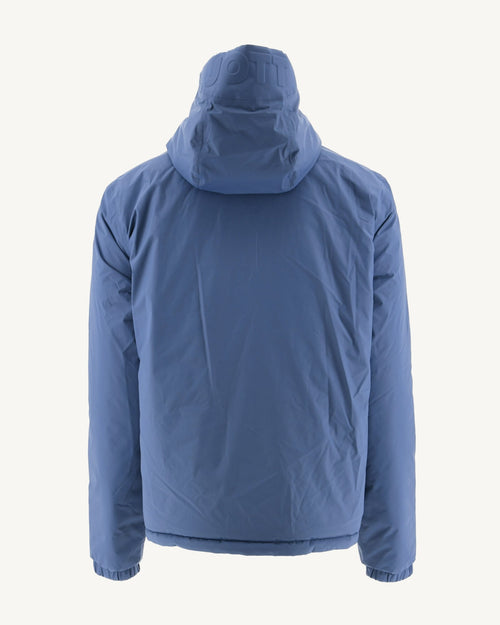 Doudoune réversible à capuche Bleu jeans/Army Bergen - JOTT - 5