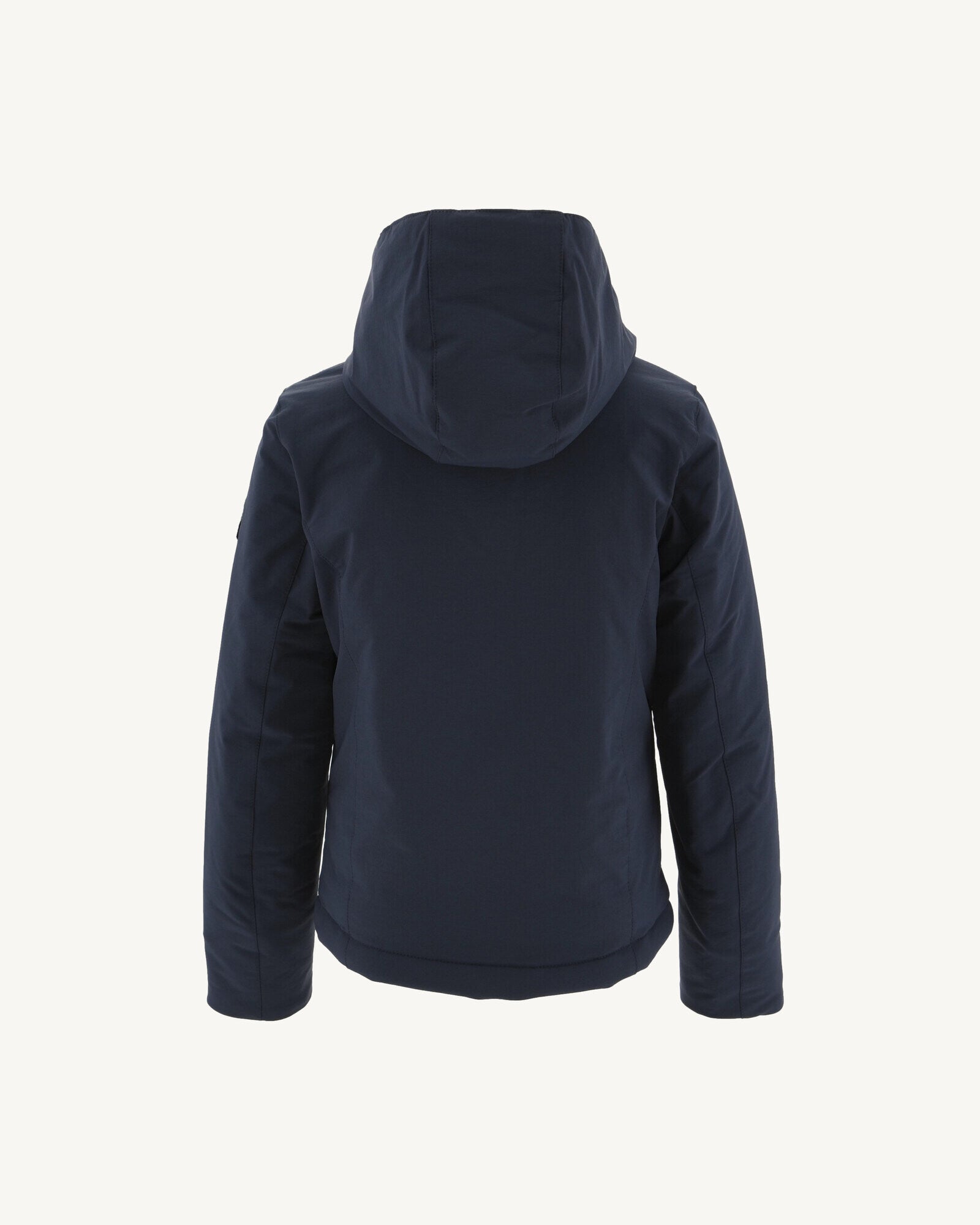 Navy Ghiaccio children s hooded down jacket JOTT