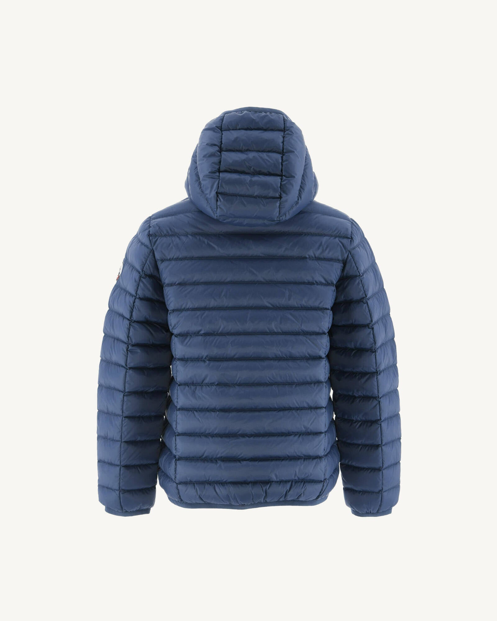 Doudoune legere a capuche enfant Bleu jeans Hugo JOTT