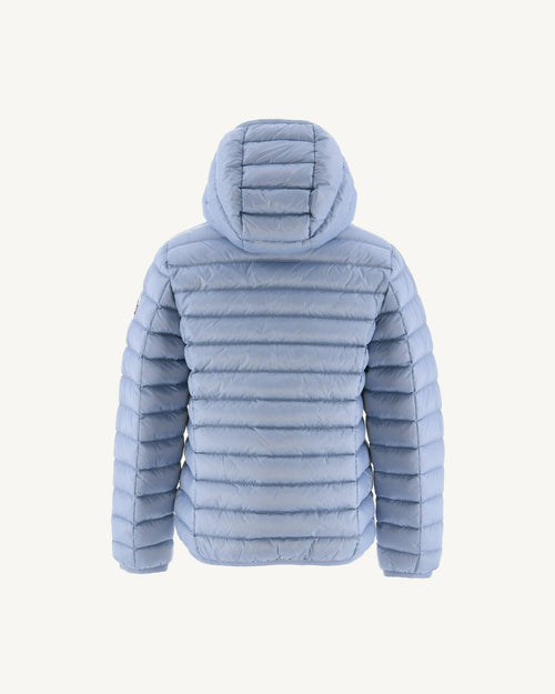 Doudoune légère à capuche enfant Bleu clair Hugo - JOTT - 3