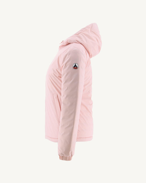 Doudoune réversible à capuche Rose clair/Beige Vienne - JOTT - 4