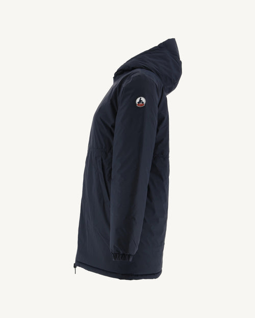 Doudoune longue réversible Marine/Blanc Roma - JOTT - 4