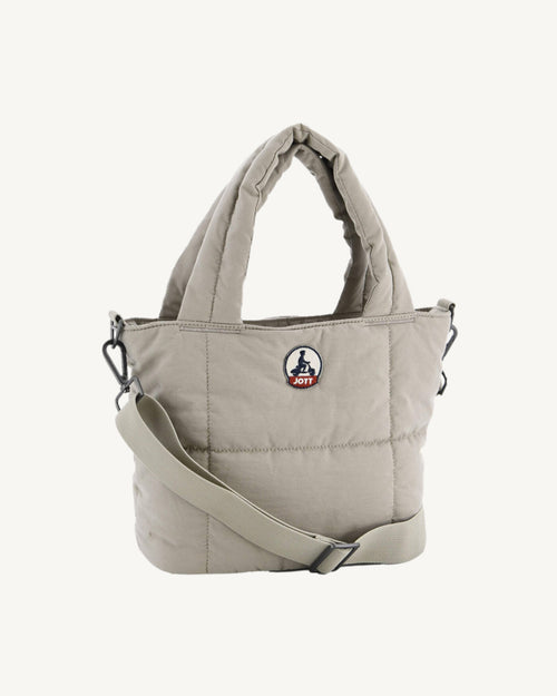 Mini tote-bag en coton gratté Beige Nuna - JOTT - 4