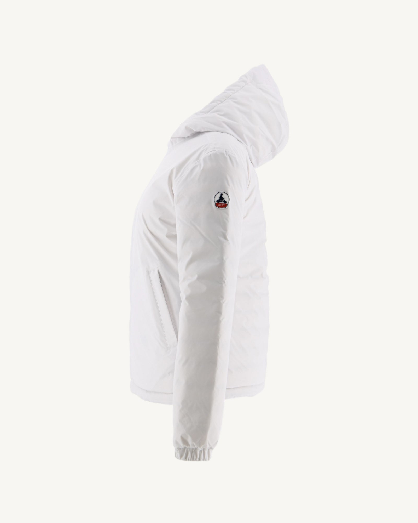 Doudoune réversible à capuche Blanc/Anthracite Vienne - JOTT - 4