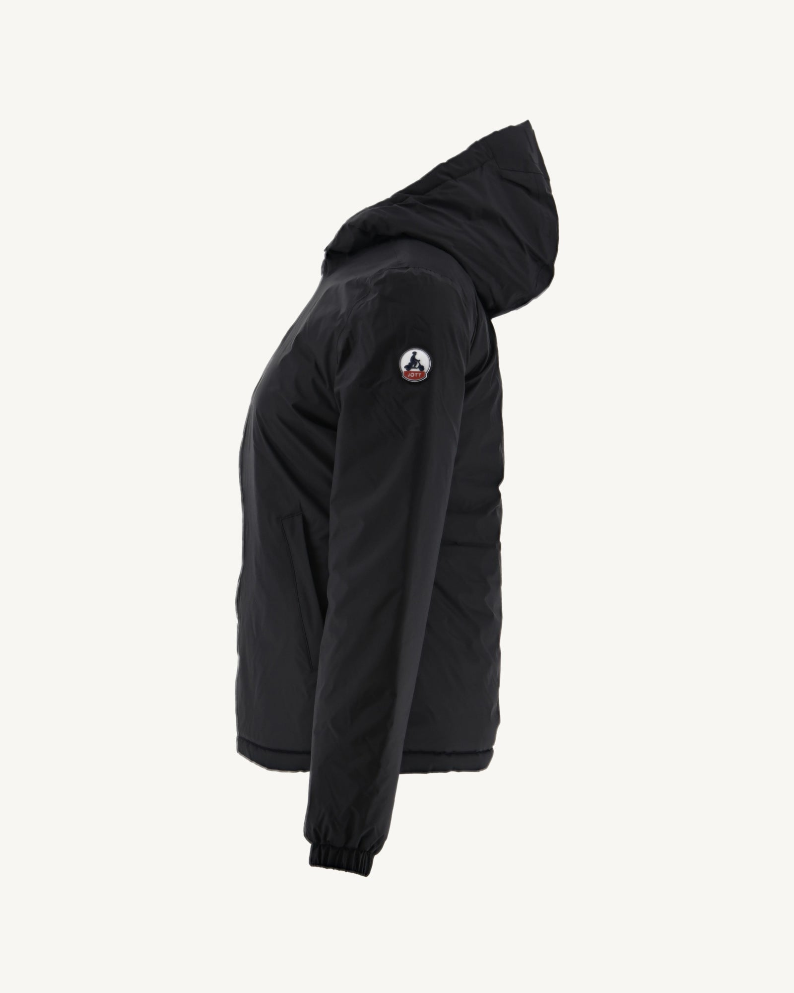 Doudoune réversible à capuche Noir Vienne - JOTT - 4