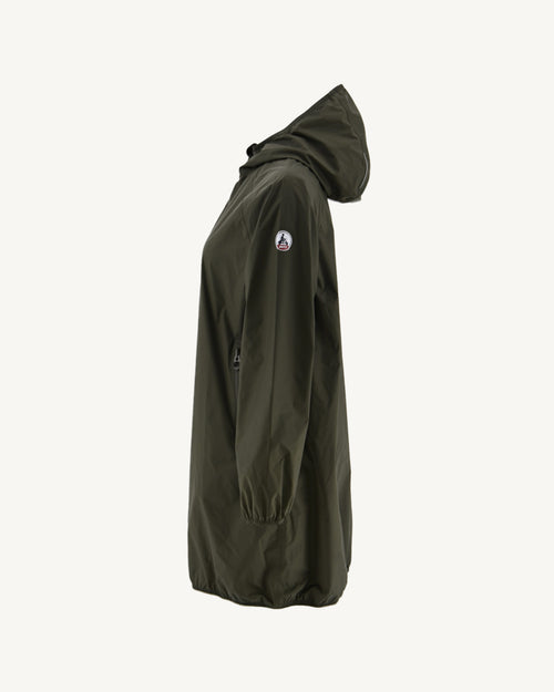 Imperméable long à capuche Army Copenhagen - JOTT - 2