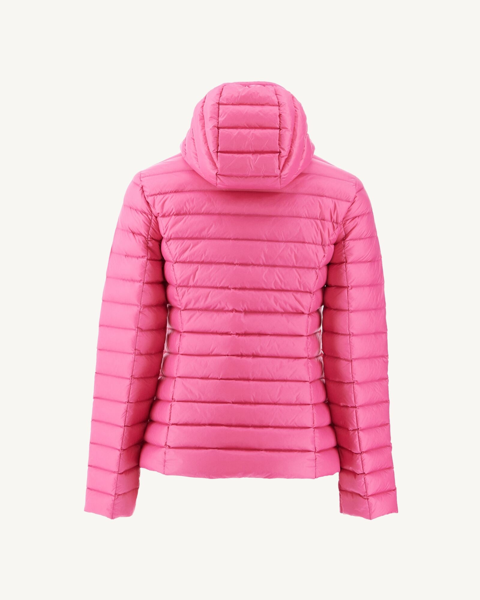 Light hooded down jacket Intense pink Cloe - JOTT