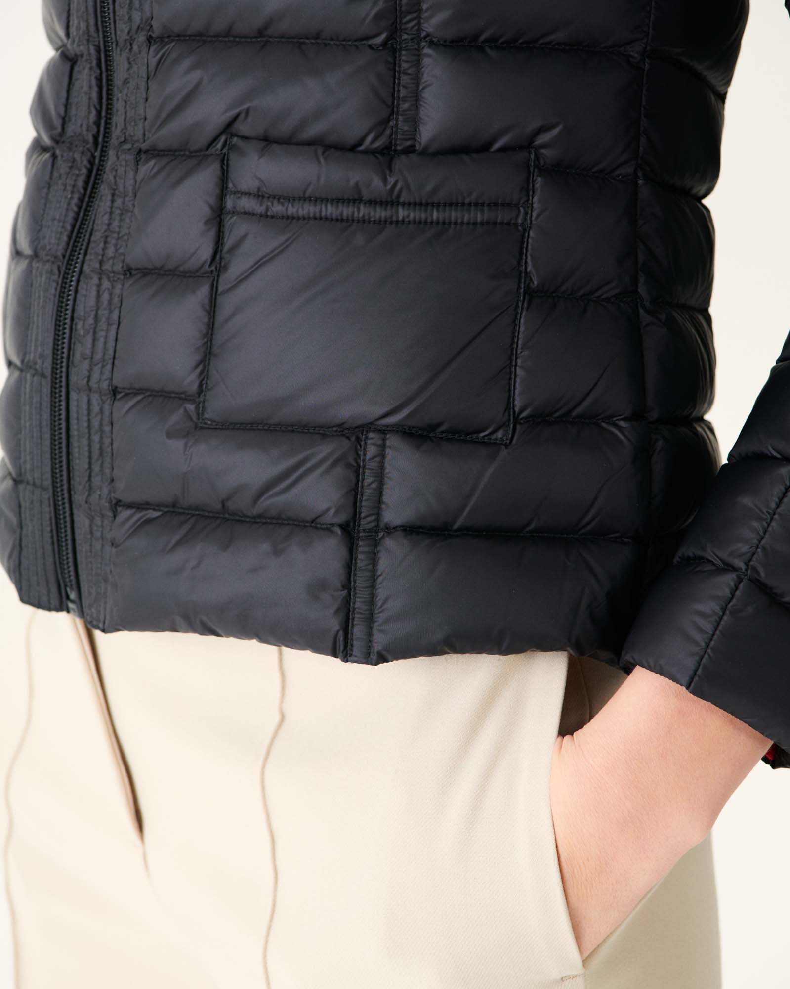 Doudoune légère Noir Douda – JOTT