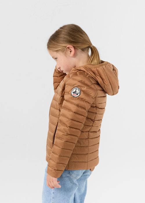 daunenjacke mit Kapuze für Kinder Carla in Rotbraun – JOTT – 5