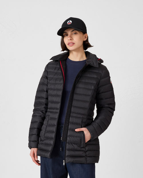 daunenjacke mit halblanger Kapuze Schwarz Nour 2.0 - JOTT - 4