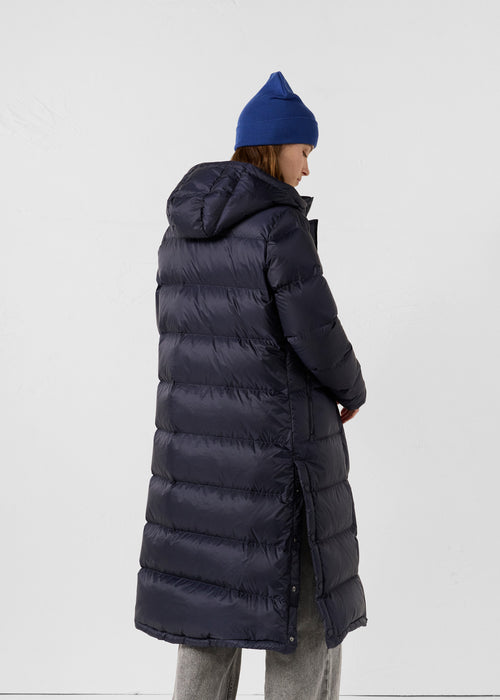 daunenjacke lang mit Kapuze Extreme Kälte Marine Karachi - JOTT - 4