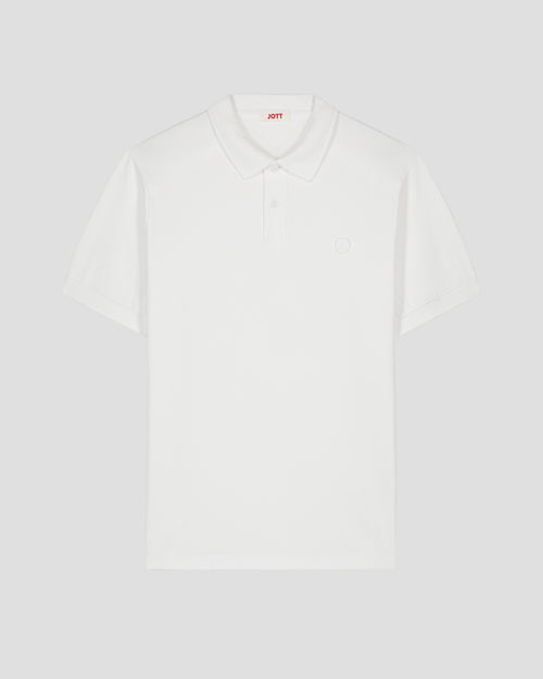 Polo-Shirt aus Baumwolle Weiß Alvaro - JOTT - 1