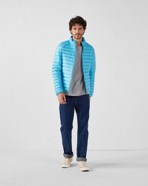 daunenjacke Blau Horizont Matt - JOTT - 3