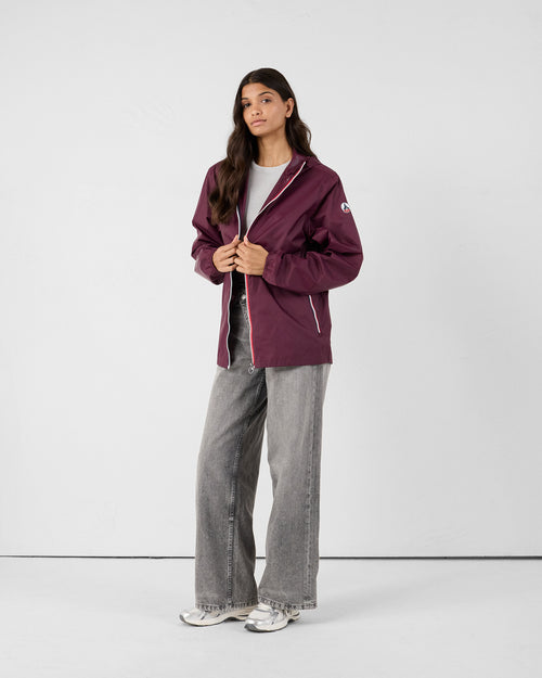 Regenmantel Kirsche schwarz Kilmory - JOTT - 2