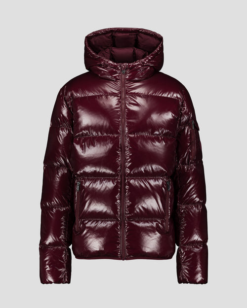 daunenjacke mit Kapuze Extreme Kälte Kirsche schwarz Java lackiert - JOTT - 2