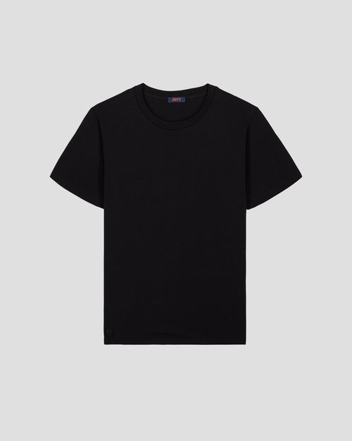 T-Shirt mit Rundhalsausschnitt Schwarz Petro - JOTT - 2