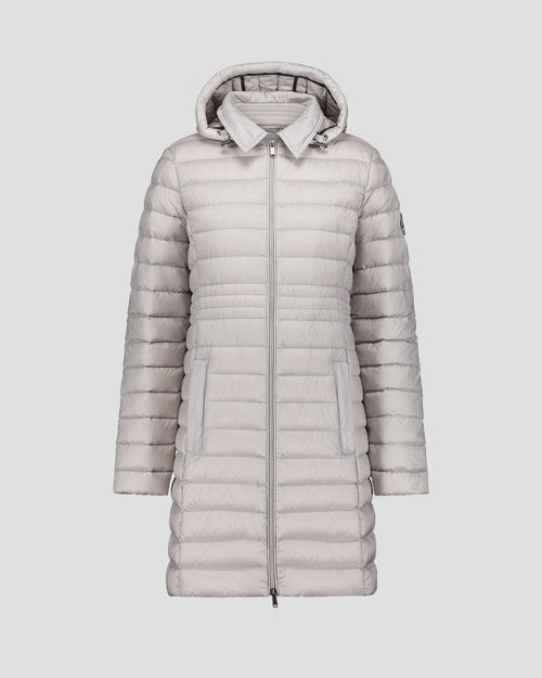 daunenjacke lang mit kapuze Eisgrau Vero 2.0 - JOTT - 2