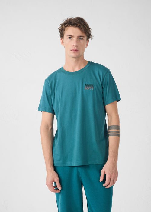 Grafisches T-Shirt Deep lake Lone gradient - JOTT - 4