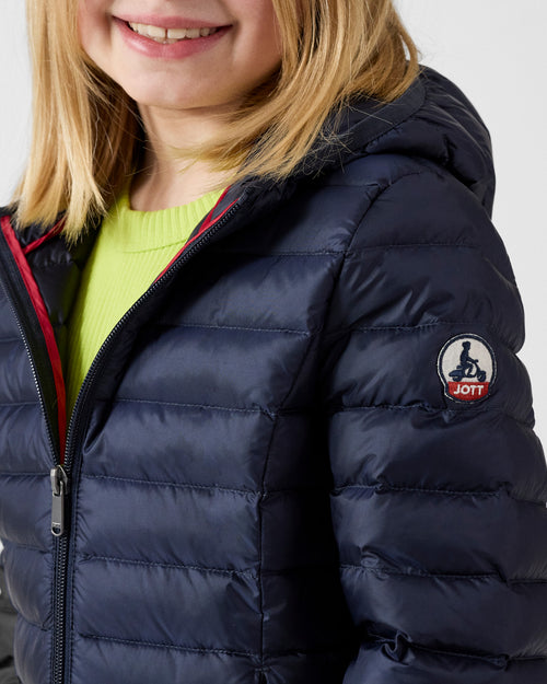 leichte daunenjacke mit Kapuze für Kinder Marine Carla - JOTT - 4