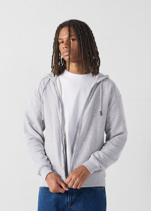 Jacke mit Reißverschluss Grau chine Roy - JOTT - 3